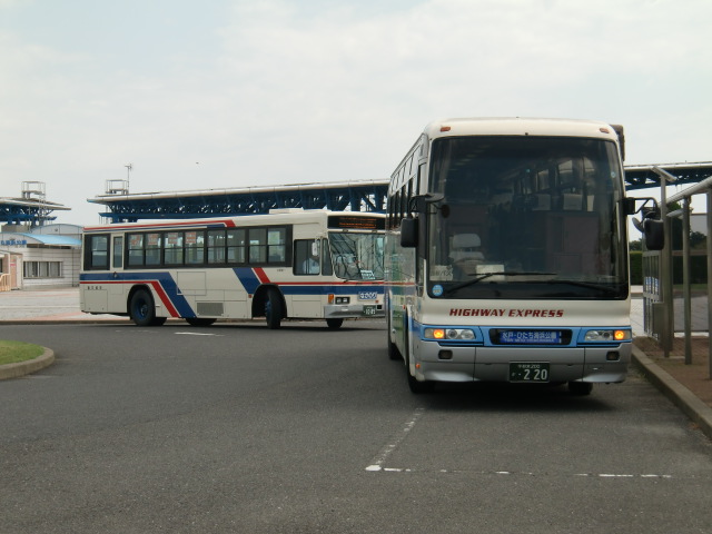 北関東ライナー水戸線 ひたち海浜公園まで延伸(4月29日 海浜公園西口にて撮影)